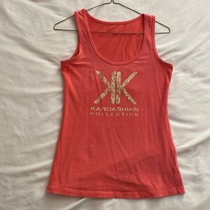 Kardashian Kollection Coral tank